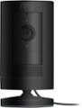 Front. Ring - Stick Up Indoor/Outdoor 1080p Wi-Fi Wired Security Camera - Black.