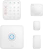 Front. Ring - Alarm Security Kit 5-Piece (2nd Gen) - White.