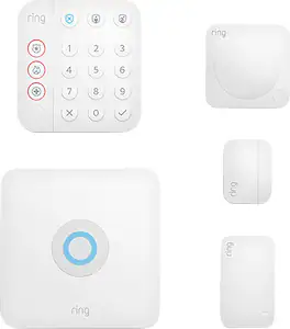 Ring - Alarm Security Kit 5-Piece (2nd Gen) - White
