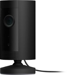 Ring - Indoor Wireless 1080p Security Camera - Black - Angle_Zoom
