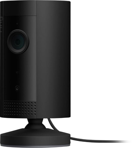 Angle Zoom. Ring - Indoor Wireless 1080p Security Camera - Black.