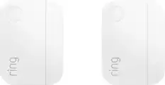 Front. Ring - Alarm Contact Sensor (2nd Gen) (2-Pack) - White.