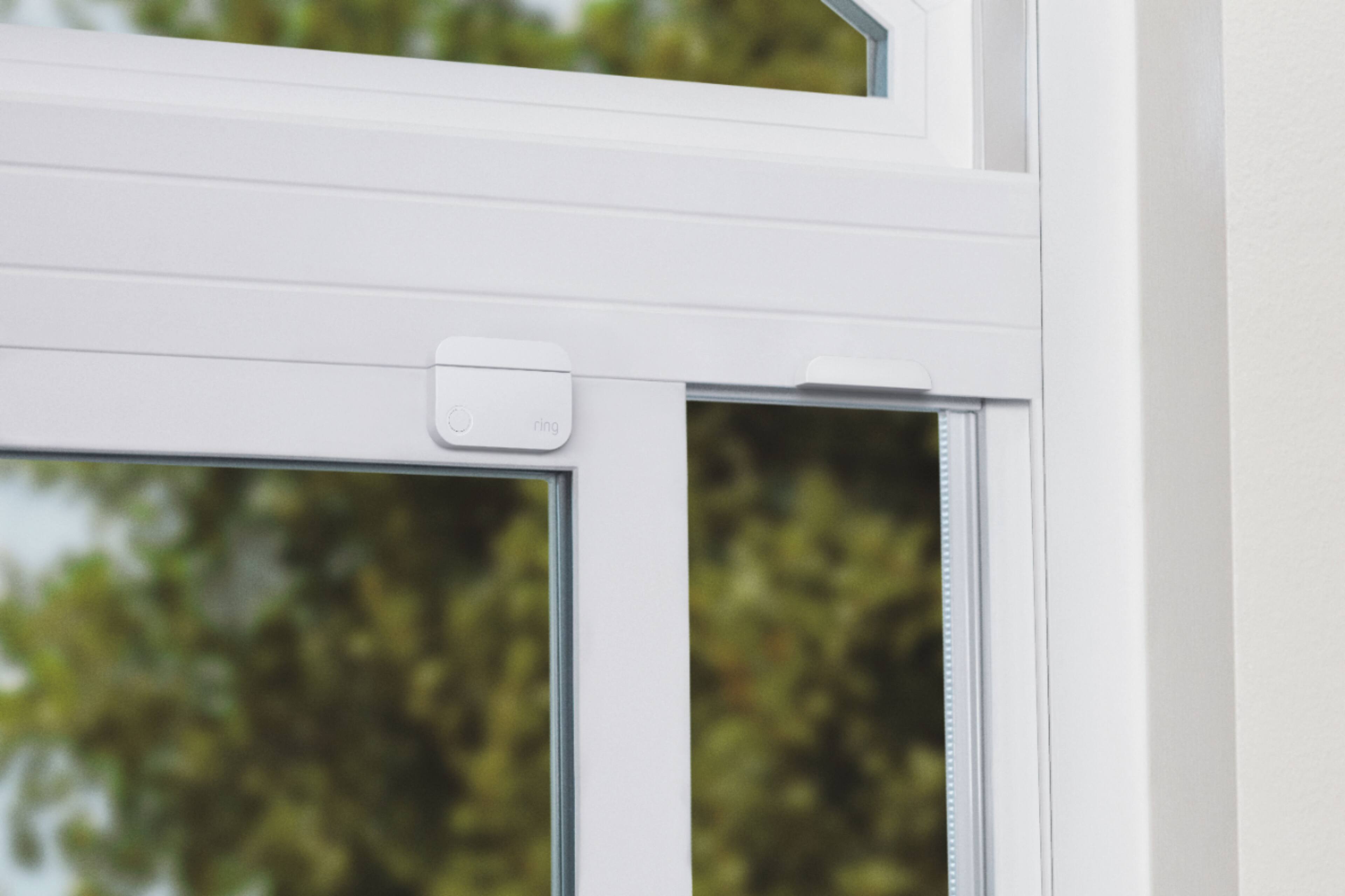 Alt View 14. Ring - Alarm Contact Sensor (2nd Gen) (2-Pack) - White.