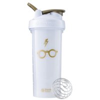 BlenderBottle - Harry Potter Series Pro28 28 oz. Water Bottle/Shaker Cup - Gold/White - Angle_Zoom