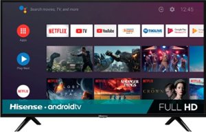 Hisense - 40" Class H55 Series LED Full HD Smart Android TV - Front_Zoom