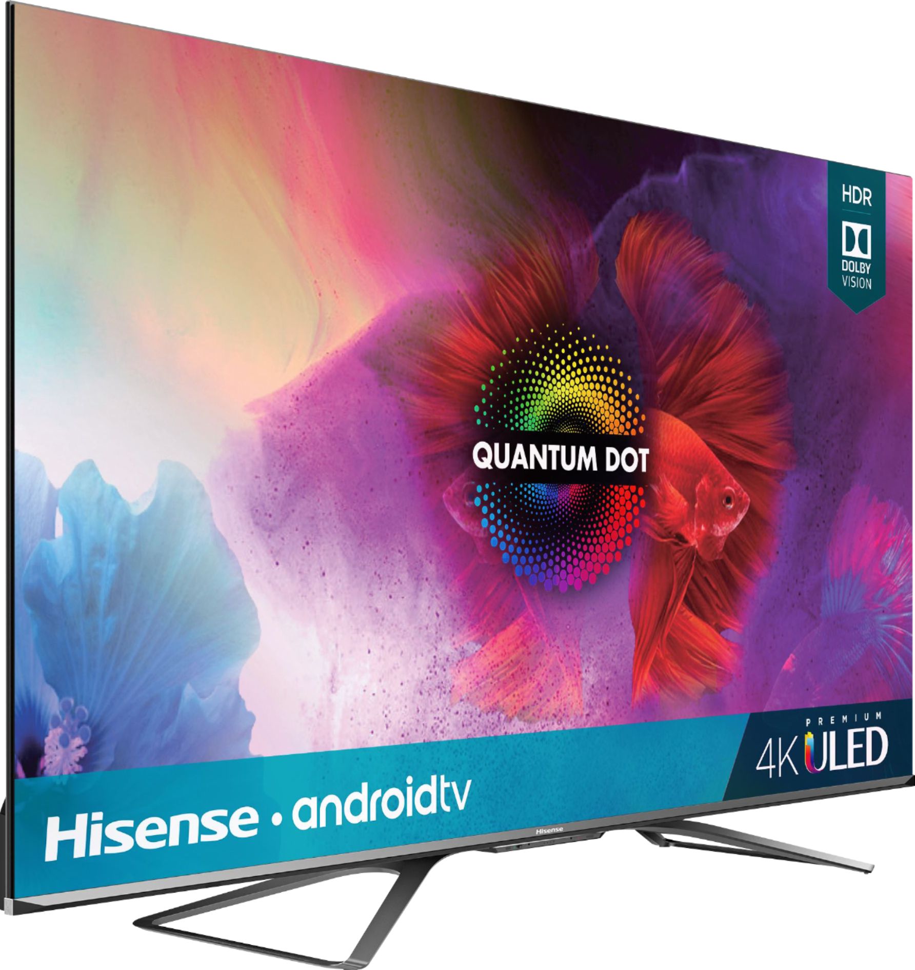 TV QLED 55 - HISENSE 55E7KQ PRO, UHD 4K, Quad Core MT9618, Smart TV,  DVB-T2 (H.265), Gris