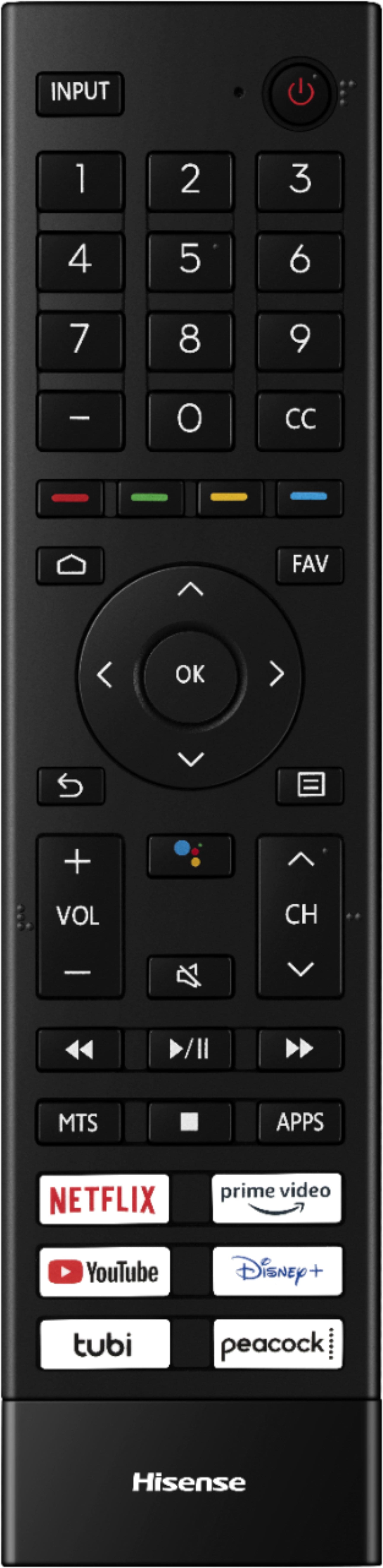 Alt View 36. Hisense - 70" Class H65 Series LED 4K UHD Smart Android TV - Black.