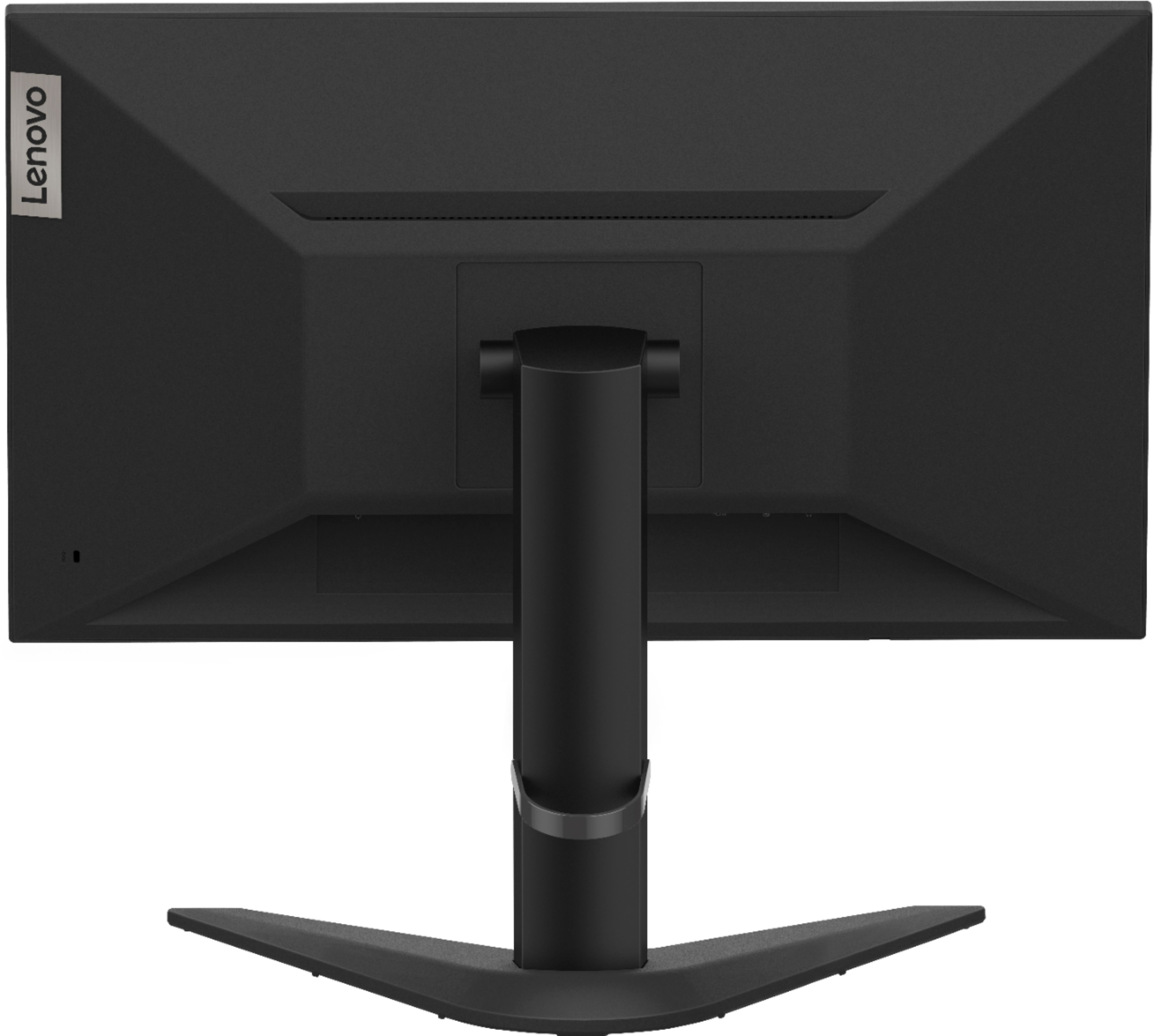 Back View: Lenovo - G25-10 24.5" LED FHD FreeSync Gaming Monitor (HDMI) - Raven Black