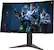 Left. Lenovo - G27c-10 27" LED FHD Curved FreeSync Monitor (HDMI) - Raven Black.