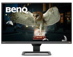 BenQ - EW2780Q 27" IPS LED QHD 60Hz Entertainment Monitor with HDR, Integrated Speakers (HDMI/DP) - Black/Metallic Gray - Front_Zoom