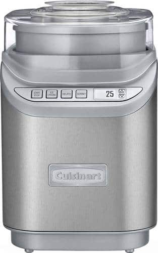 Cuisinart - Cool Creations 2-Quart Ice Cream Maker - Brushed Chrome