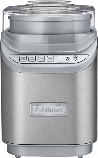 Cuisinart Cool Creations Electronic Ice Cream Maker - Brushed