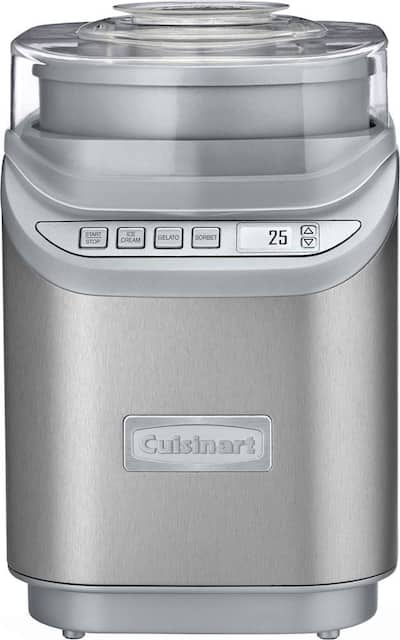 Cuisinart Cool Creations Electronic Ice Cream Maker - Brushed Metal-  ICE-70P1