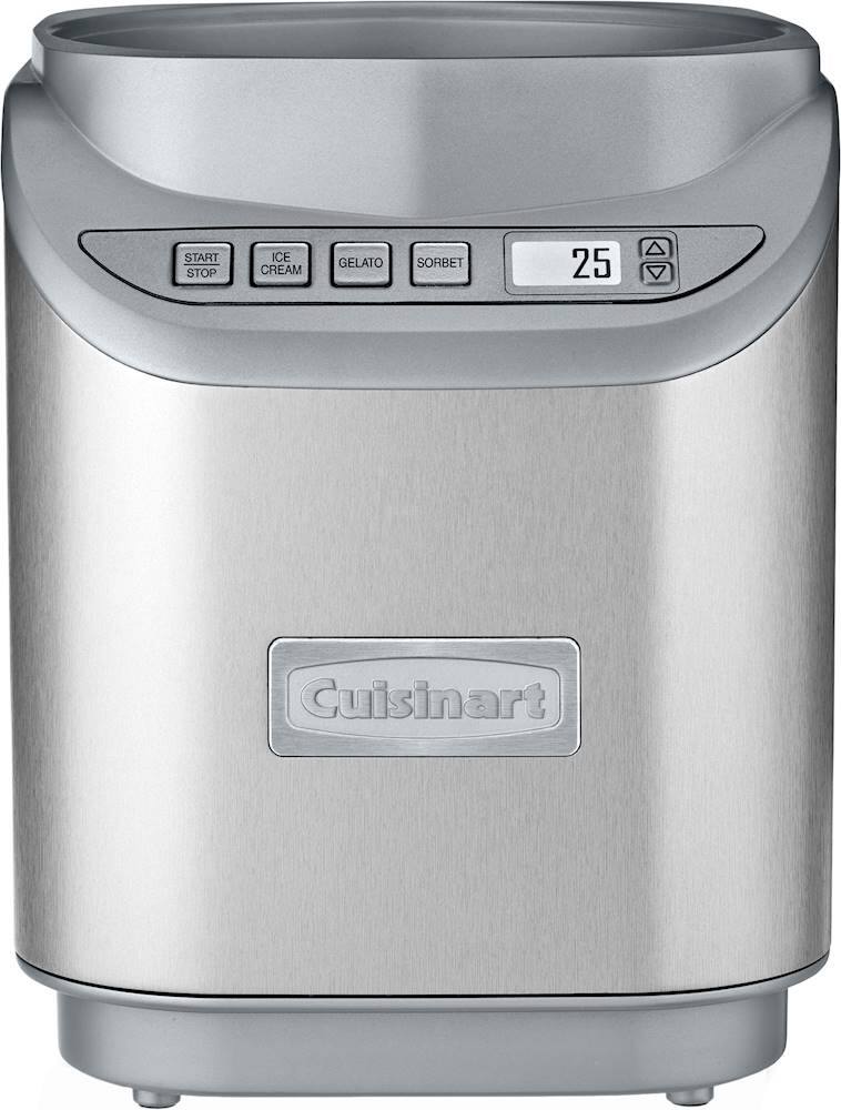 Alt View 12. Cuisinart - Cool Creations 2-Quart Ice Cream Maker - Brushed Chrome.