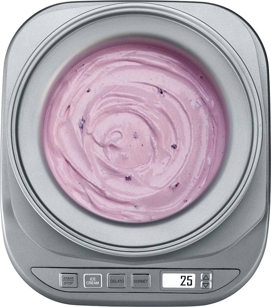 Alt View 17. Cuisinart - Cool Creations 2-Quart Ice Cream Maker - Brushed Chrome.