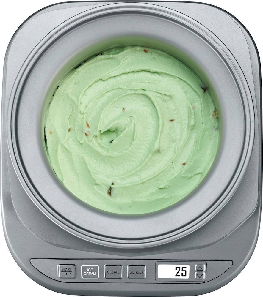 Alt View 19. Cuisinart - Cool Creations 2-Quart Ice Cream Maker - Brushed Chrome.