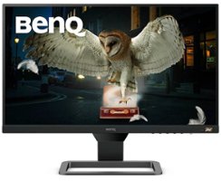 BenQ - EW2480 24" IPS LED 1080p 75Hz Freesync HDRi Monitor (HDMI) - Black/Metallic Gray - Front_Zoom