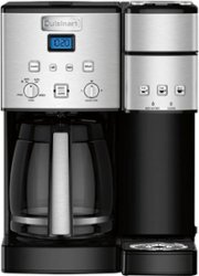 Cuisinart - Coffee Center 12-Cup Coffee Maker with Water Filtration - Black/Stainless - Front_Zoom