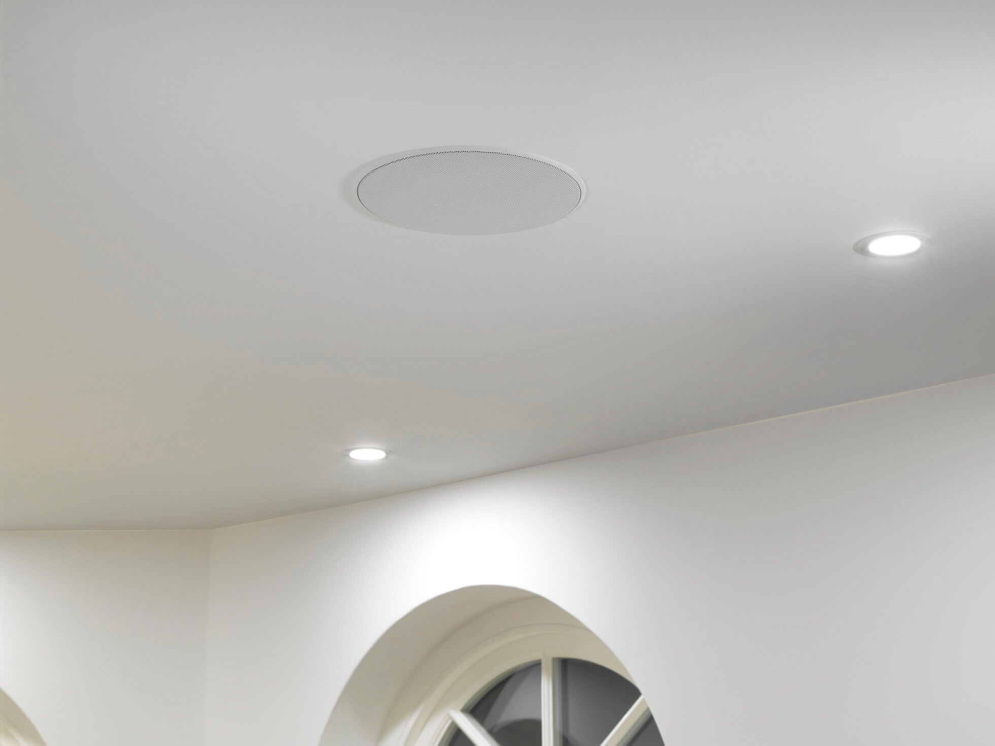 Alt View 11. Bowers & Wilkins - CI600 Series 663 Reduced Depth 6" In-Ceiling Speakers (Pair) - Paintable White.