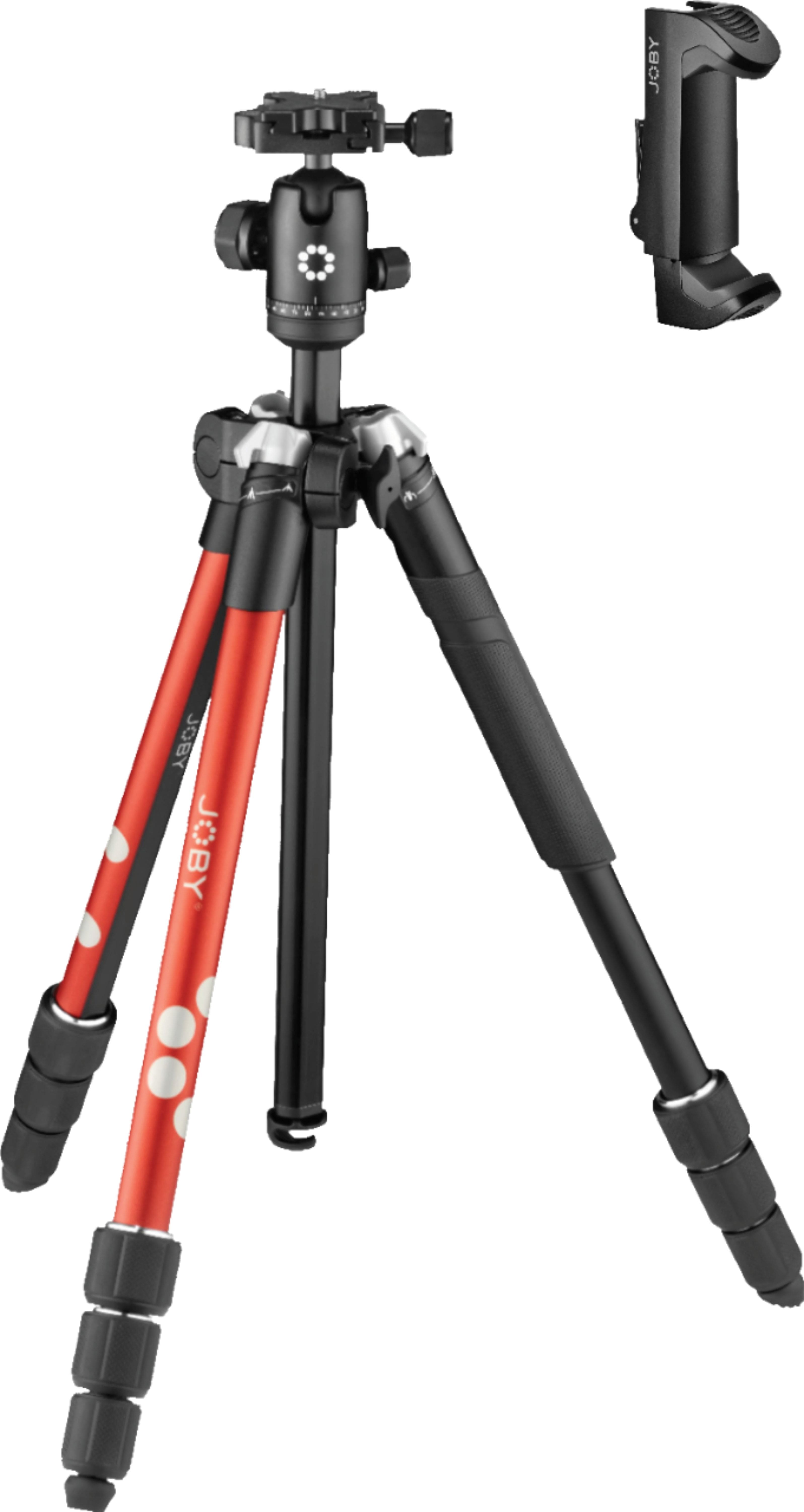 Angle. JOBY - RangePod Tripod for Camera and Vlogging - Red.