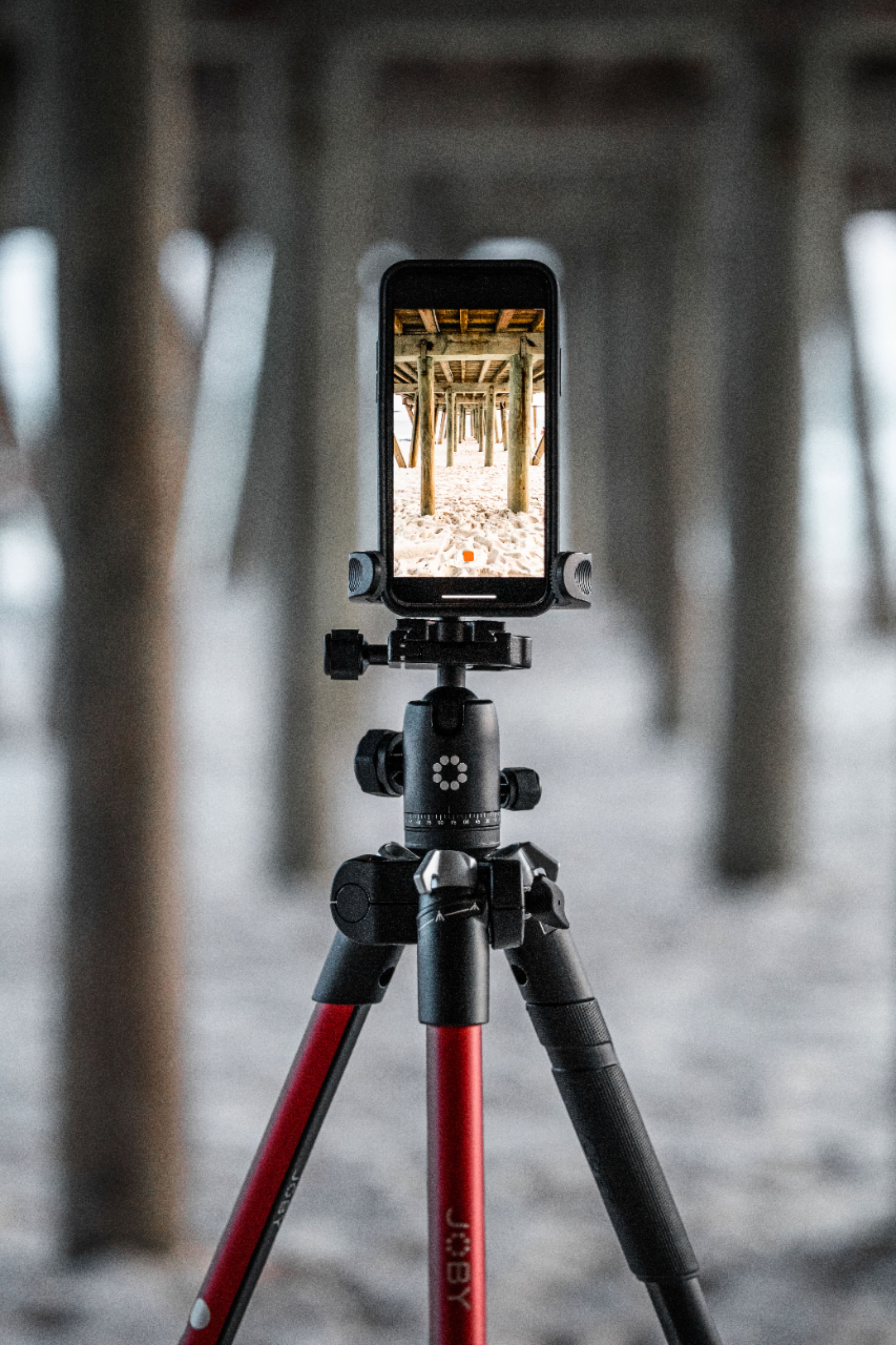 Alt View 14. JOBY - RangePod Tripod for Camera and Vlogging - Red.