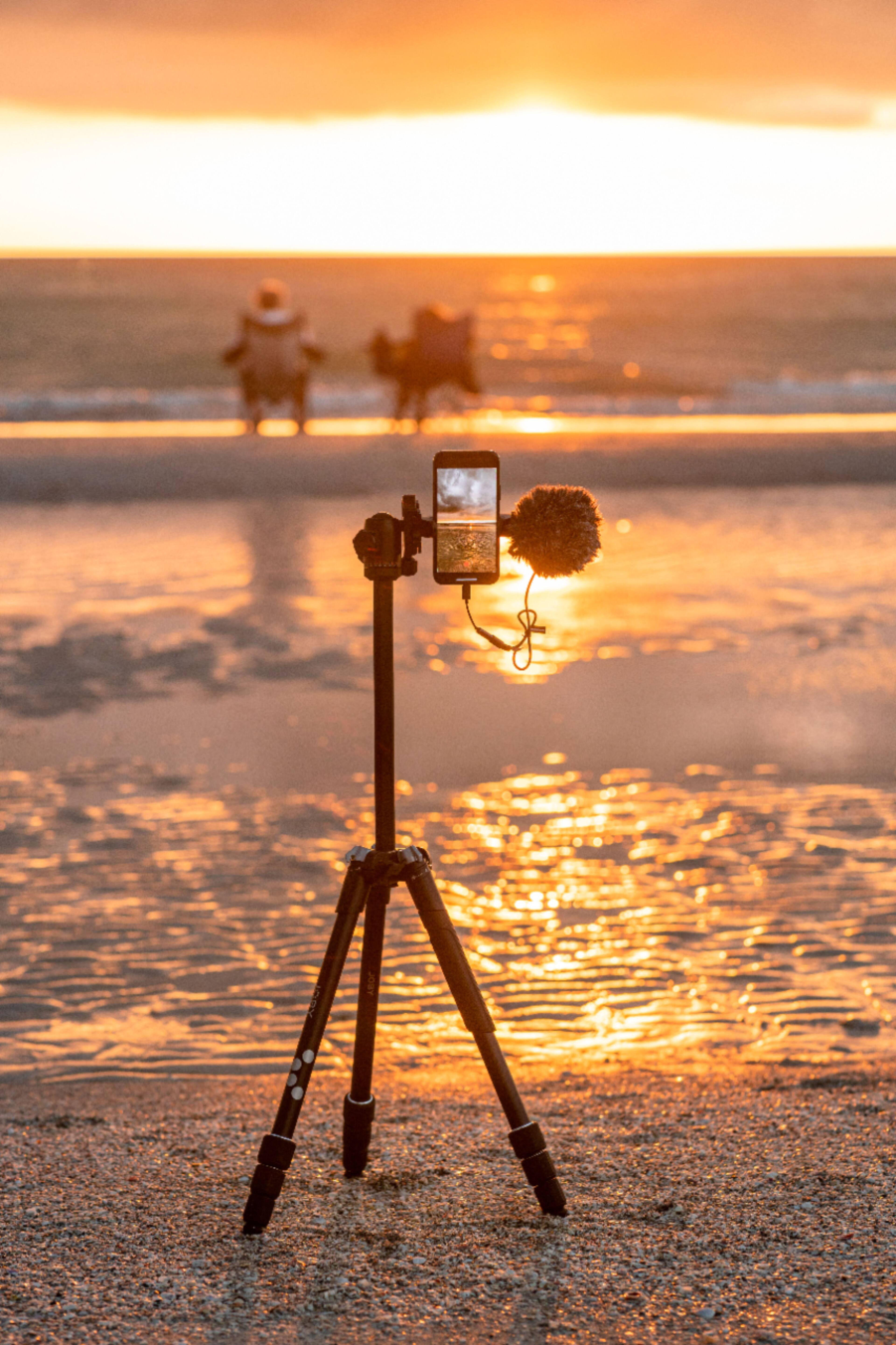 Alt View 17. JOBY - RangePod Tripod for Camera and Vlogging - Red.