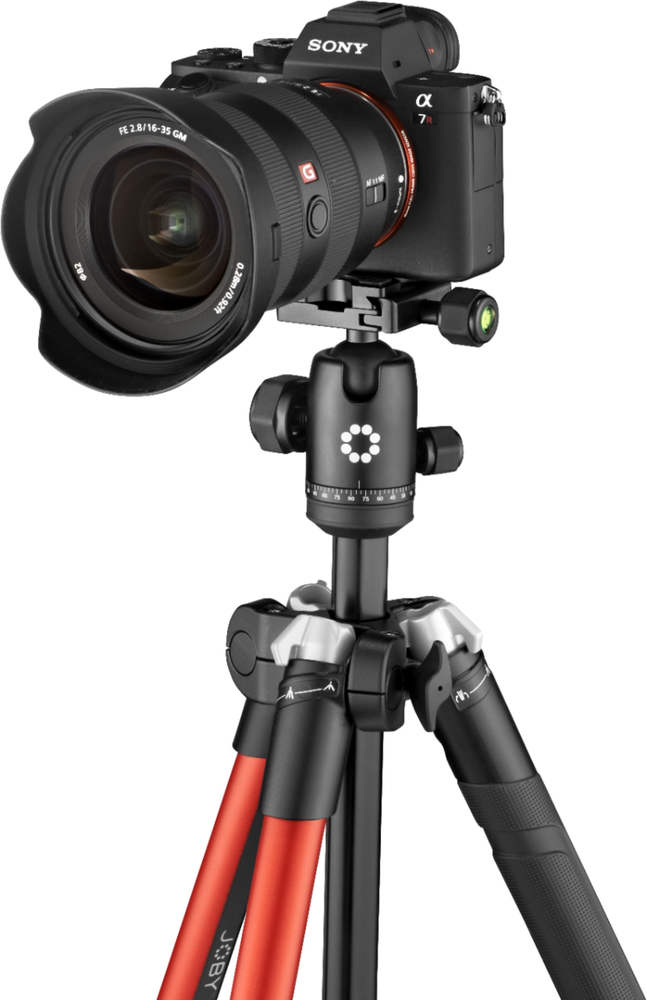 Alt View 32. JOBY - RangePod Tripod for Camera and Vlogging - Red.