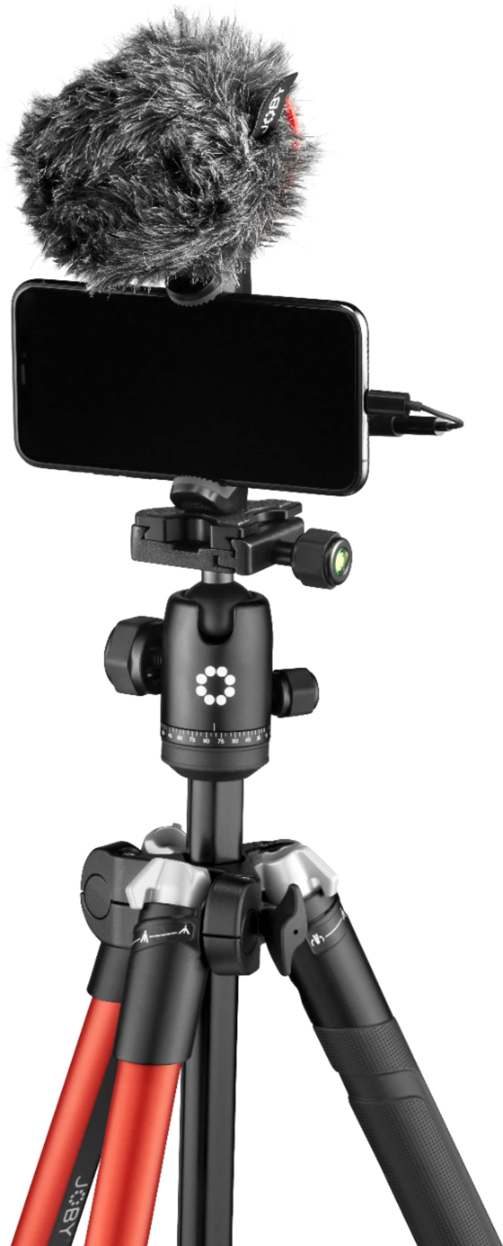 Alt View 37. JOBY - RangePod Tripod for Camera and Vlogging - Red.