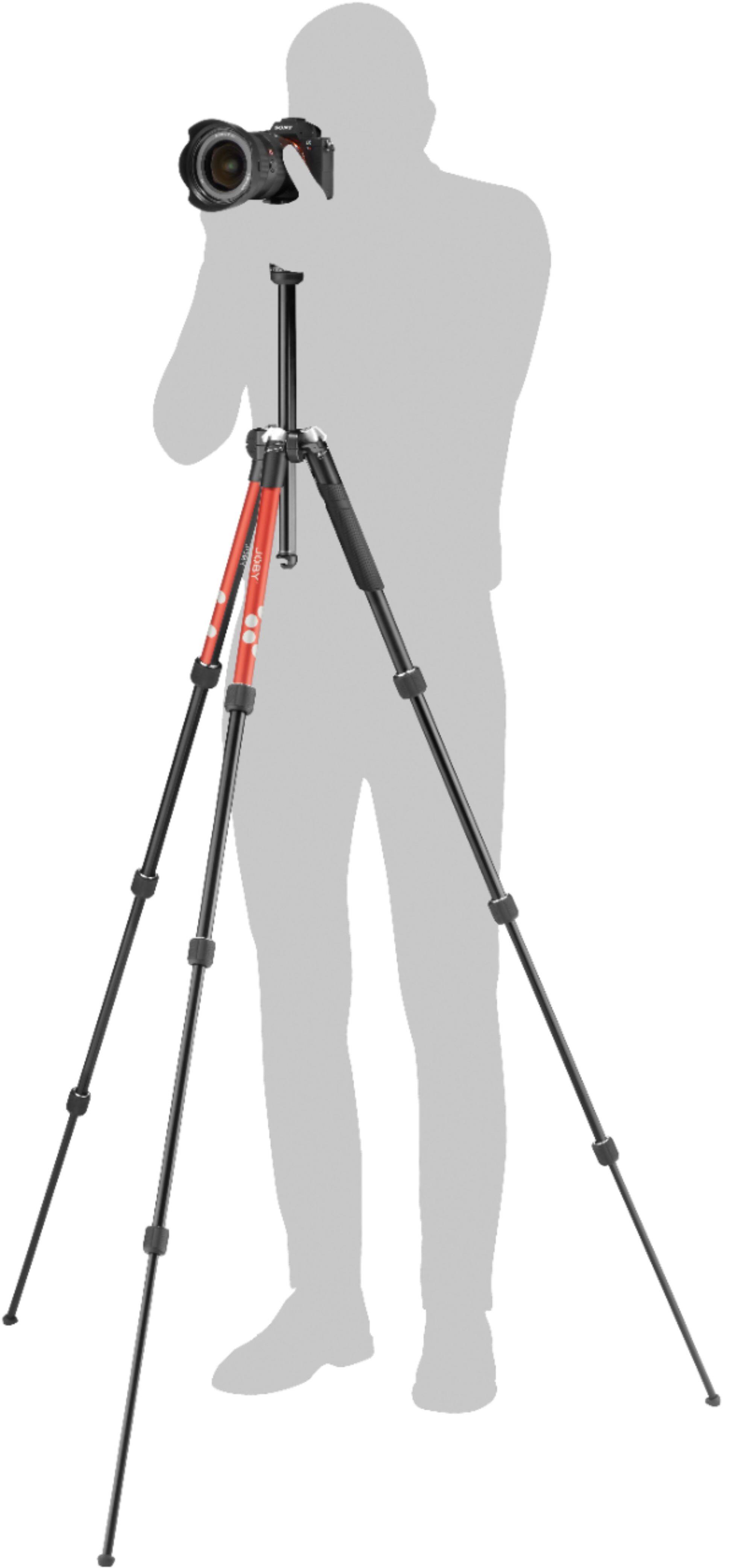 Alt View 38. JOBY - RangePod Tripod for Camera and Vlogging - Red.