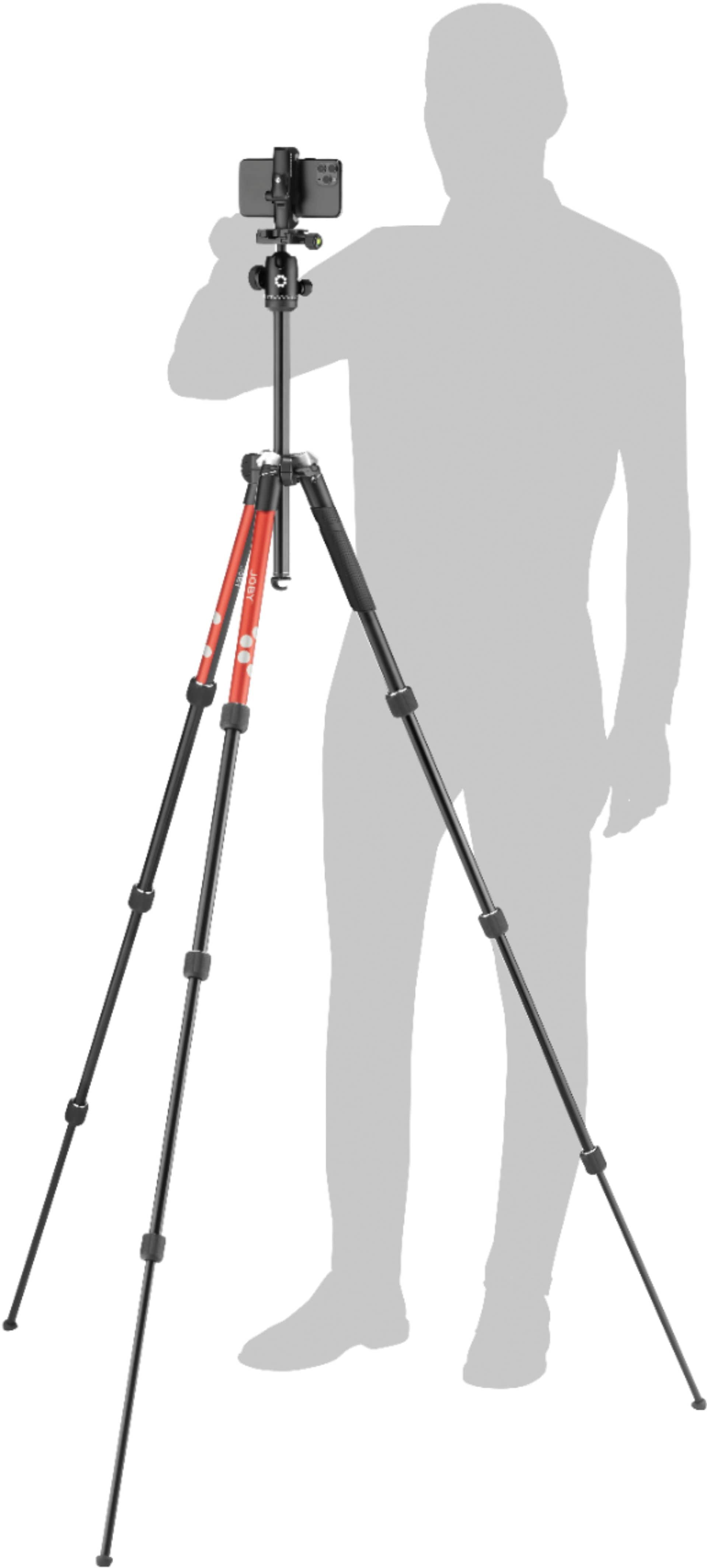 Alt View 40. JOBY - RangePod Tripod for Camera and Vlogging - Red.