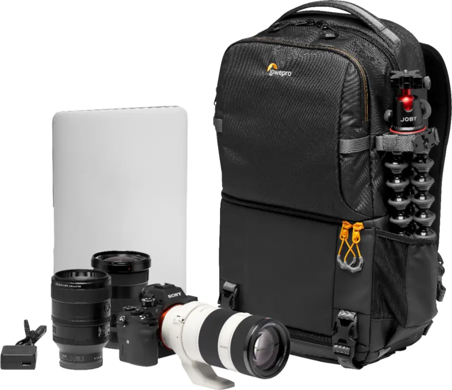 Alt View 17. Lowepro - Fastpack Camera Backpack - Black.
