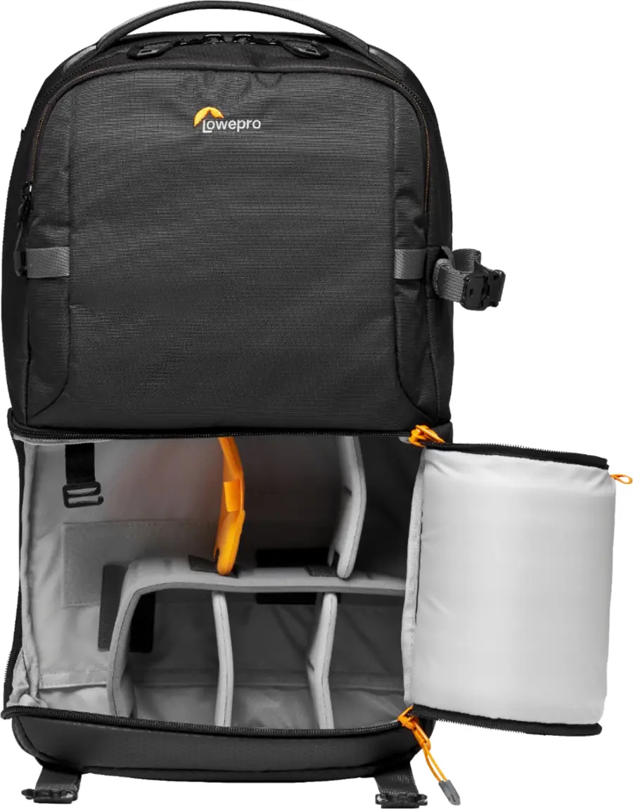 Alt View 25. Lowepro - Fastpack Camera Backpack - Black.