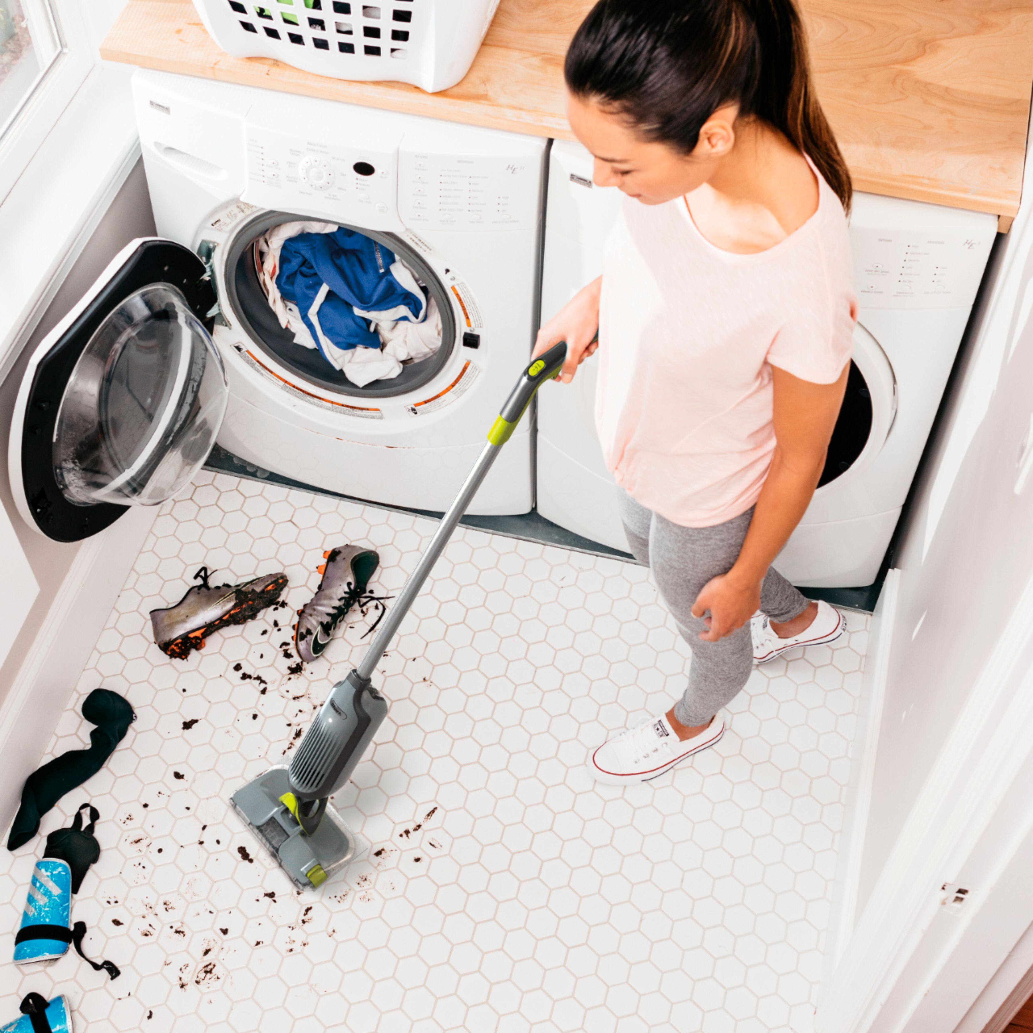Alt View 11. Shark - VACMOP Pro Cordless Hard Floor Vacuum Mop with Disposable VACMOP Pad - Charcoal Gray.