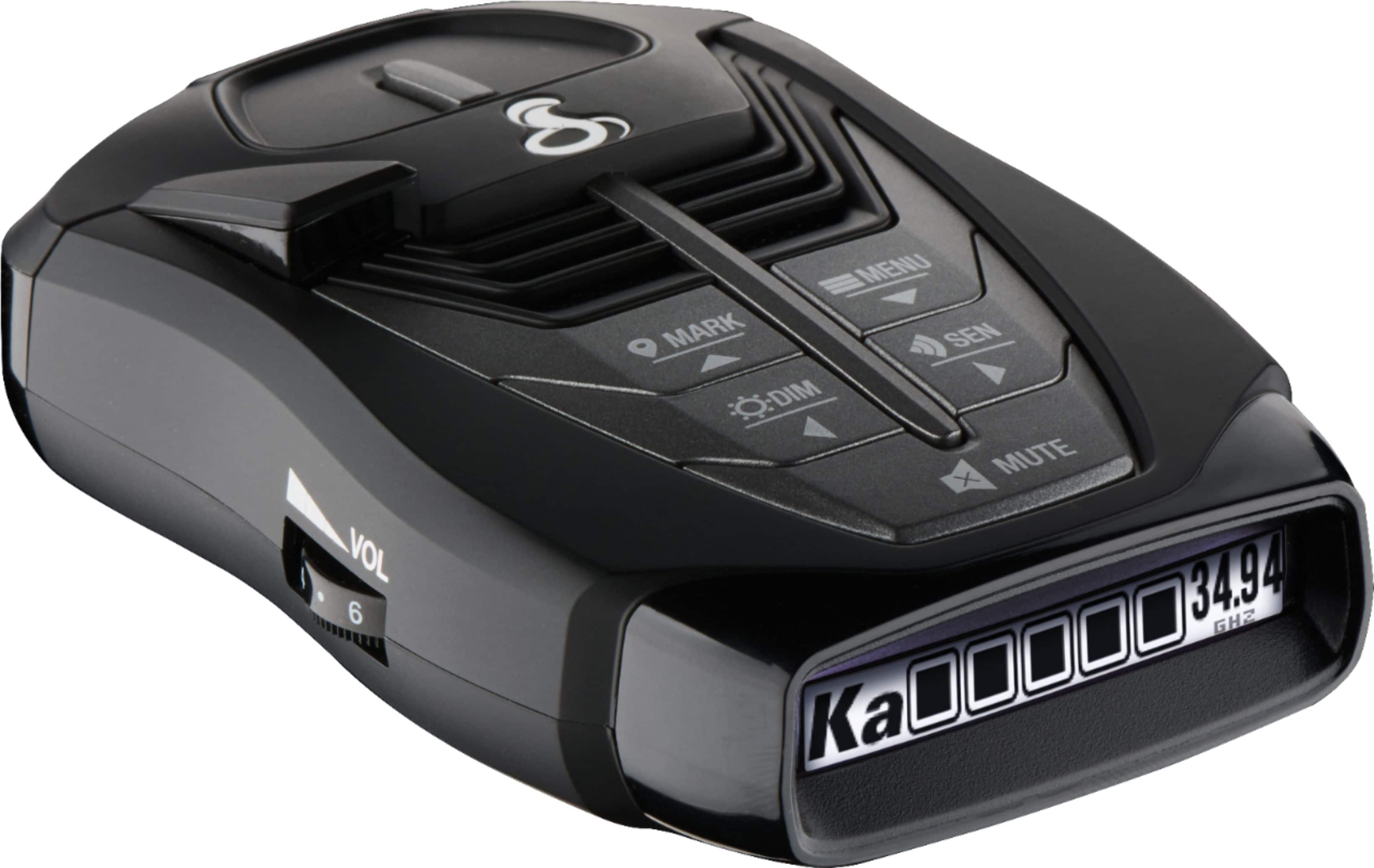 Alt View 11. Cobra - RAD 480i Radar and Laser Detector - Black.