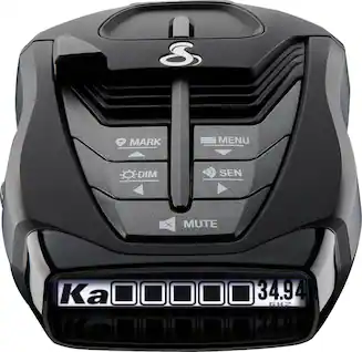 Front. Cobra - RAD 480i Radar and Laser Detector - Black.