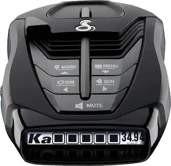 Cobra - RAD 480i Radar and Laser Detector, works with Apple CarPlay/Android Auto - Black