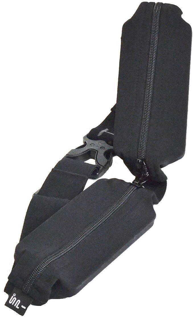 Alt View 14. SPIBelt - Sport Dual Pocket Case for Most Cell Phones - Black.