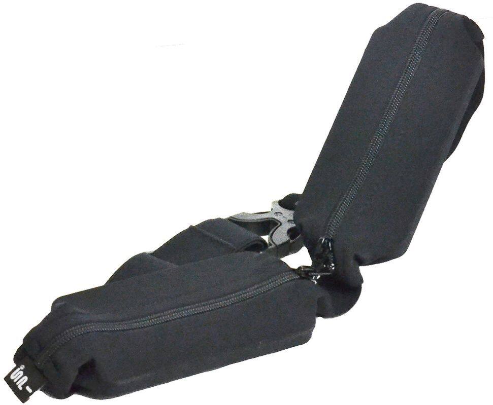 Alt View 15. SPIBelt - Sport Dual Pocket Case for Most Cell Phones - Black.