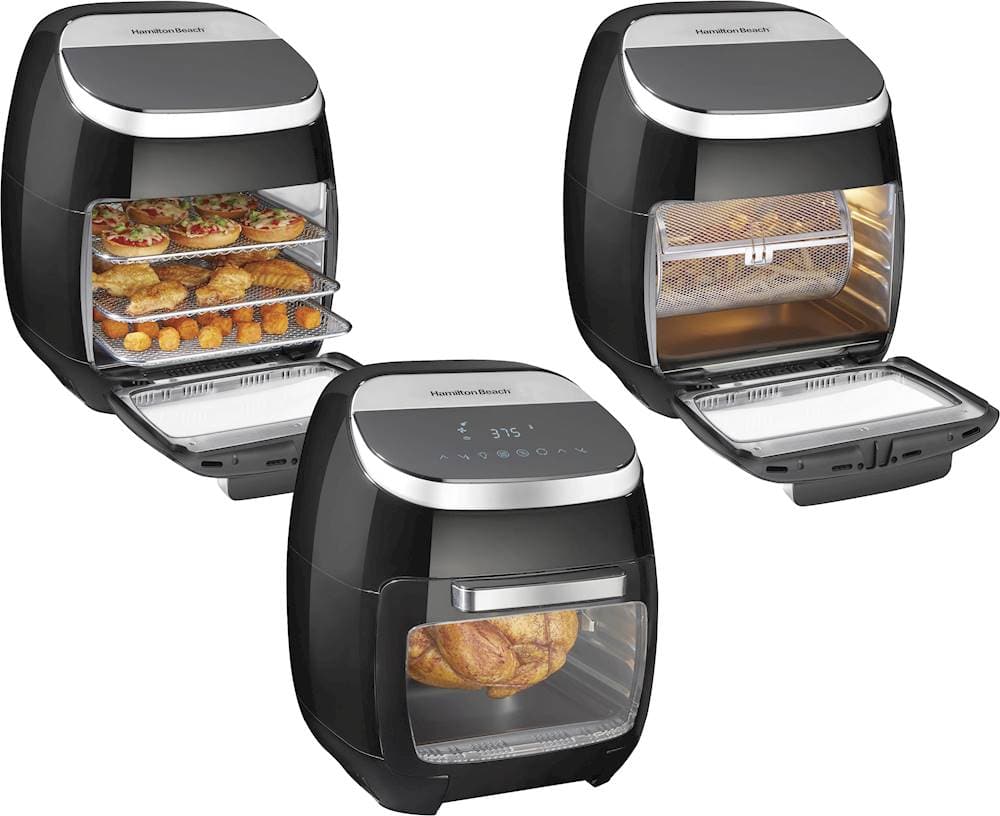 Best Buy: Hamilton Beach 11.6qt Digital Hot Air Fryer Black 35070