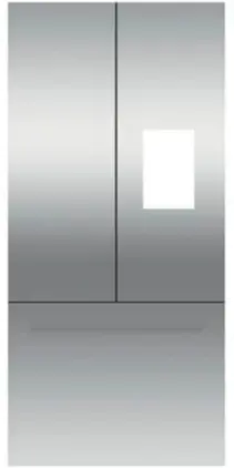 Door Panel Kit for Fisher & Paykel Refrigerators / Freezers with Ice and Water - Stainless Steel