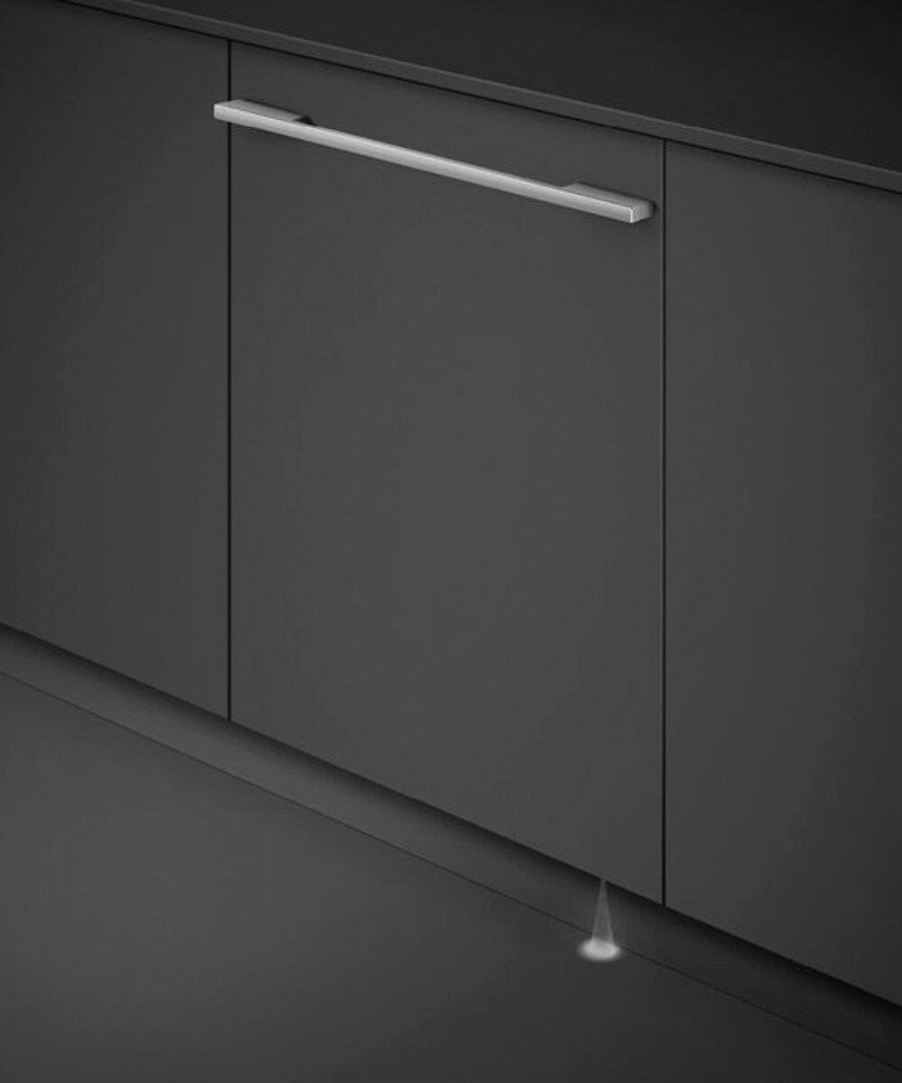 Alt View 11. Fisher & Paykel - 24" ADA Single Door Dishwasher 3 racks - Custom Panel Ready.