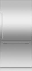 Fisher & Paykel - 36 in. x 80 in. Bottom Mount Right Hinge Door Panel (Handles not Included) - Stainless Steel - Front_Zoom