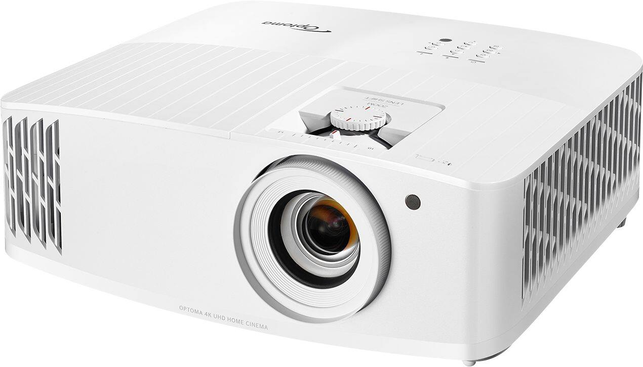 Left. Optoma - UHD50X 4K UHD Projector with HDR10 & HLG - White.
