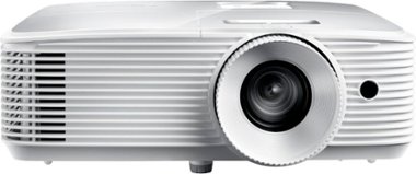 Optoma - HD28HDR 1080p Home Theater Projector for Gaming and Movies | Support for 4K Input - White - Front_Zoom