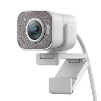 Logitech - StreamCam 1080 Webcam for Live Streaming and Content Creation - Off-White - Front_Zoom