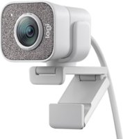 Logitech - StreamCam 1080p Webcam for Live Streaming and Content Creation - Off-White - Front_Zoom