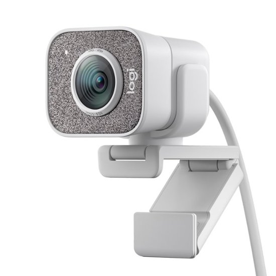 El camarero Móvil Sobrio Logitech StreamCam 1080 Webcam for Live Streaming and Content Creation  Off-White 960-001289 - Best Buy