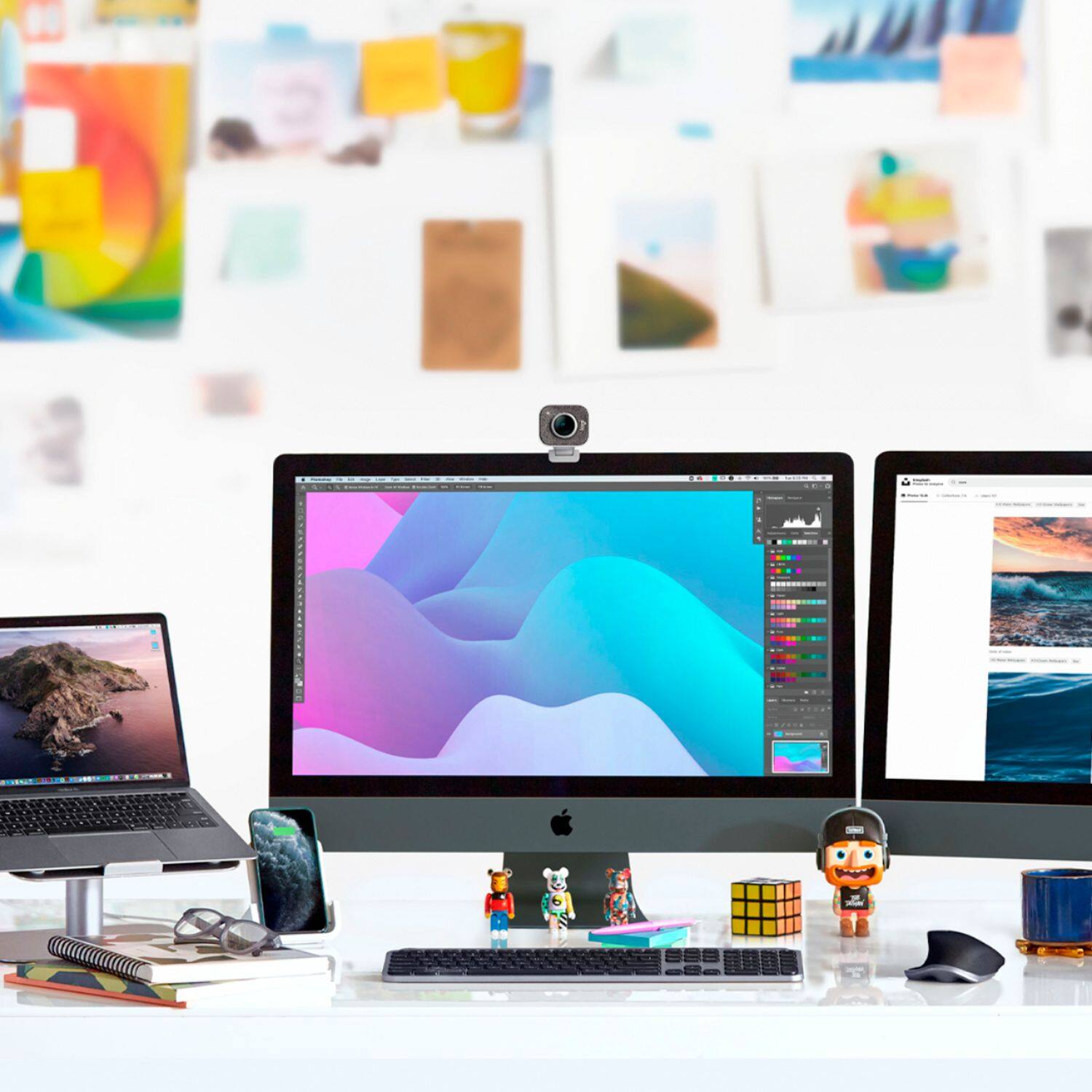 Alt View 26. Logitech - MX Master 3 Advanced Bluetooth Laser Mouse for Mac with Ultrafast Scrolling - Space Gray.