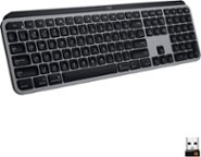 Logitech MX Keys S Wireless Ergonomic Keyboard and Optical Mouse Combo,  Black (920-012274)