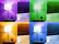 Alt View 18. Peace by Hampton - BR30 LED Smart Wi-Fi Floodlight Bulb (4-Pack) - Full Color.